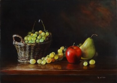 Nature-morte à-la-pomme-rouge